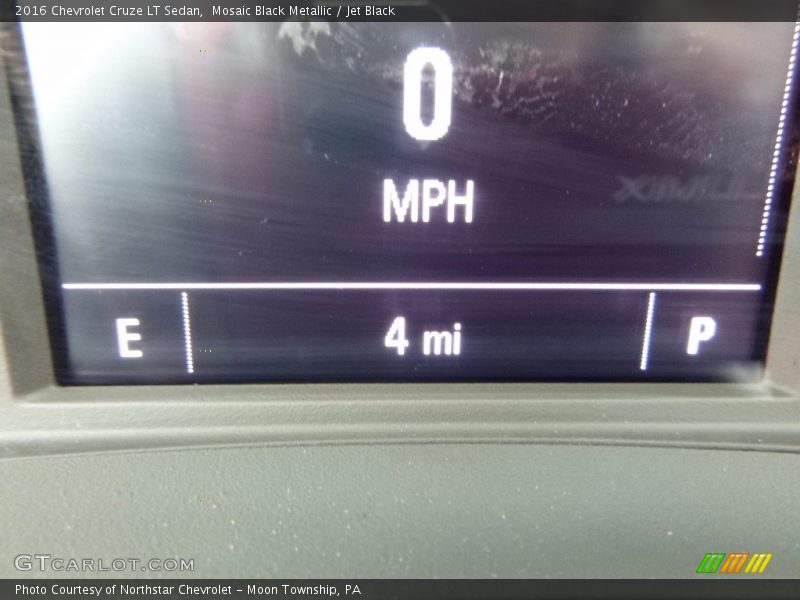 Mosaic Black Metallic / Jet Black 2016 Chevrolet Cruze LT Sedan
