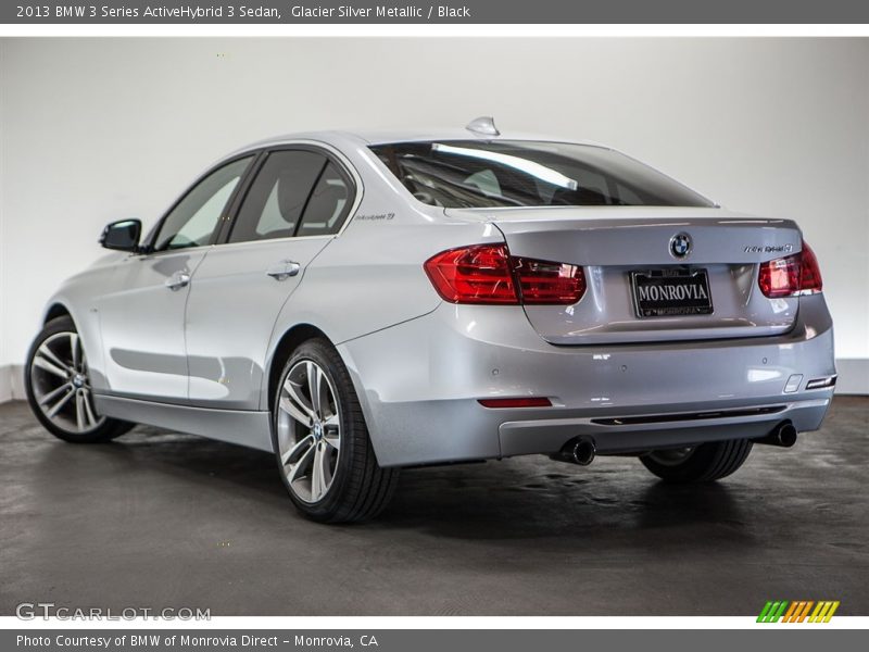 Glacier Silver Metallic / Black 2013 BMW 3 Series ActiveHybrid 3 Sedan