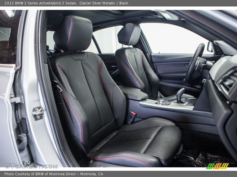 Glacier Silver Metallic / Black 2013 BMW 3 Series ActiveHybrid 3 Sedan
