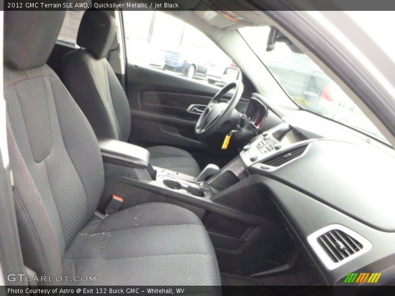 Quicksilver Metallic / Jet Black 2012 GMC Terrain SLE AWD
