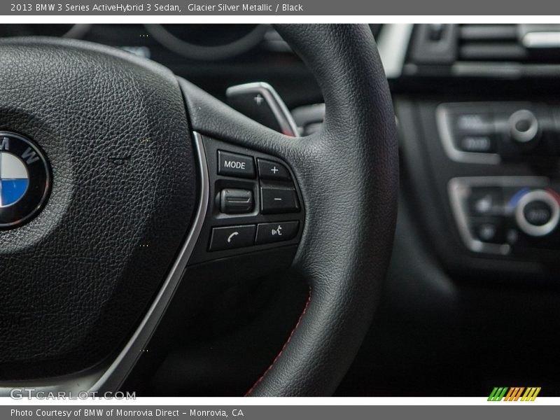 Glacier Silver Metallic / Black 2013 BMW 3 Series ActiveHybrid 3 Sedan