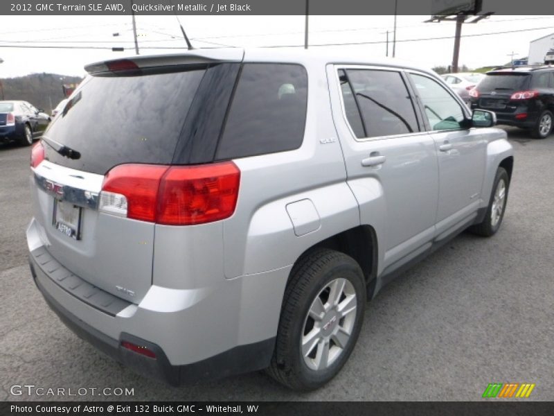 Quicksilver Metallic / Jet Black 2012 GMC Terrain SLE AWD