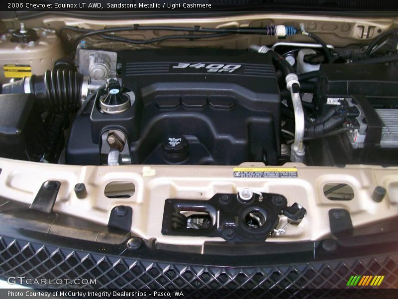 Sandstone Metallic / Light Cashmere 2006 Chevrolet Equinox LT AWD