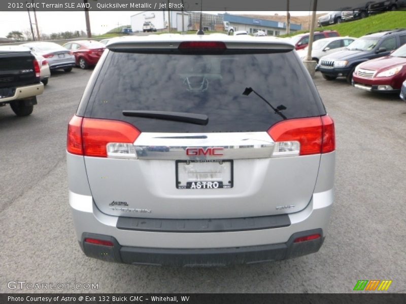 Quicksilver Metallic / Jet Black 2012 GMC Terrain SLE AWD