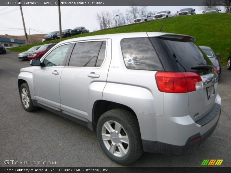 Quicksilver Metallic / Jet Black 2012 GMC Terrain SLE AWD