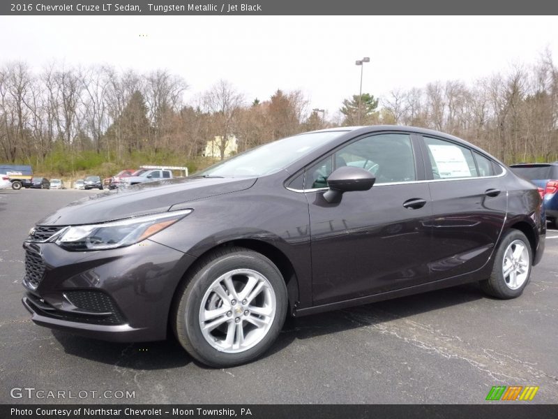 Tungsten Metallic / Jet Black 2016 Chevrolet Cruze LT Sedan