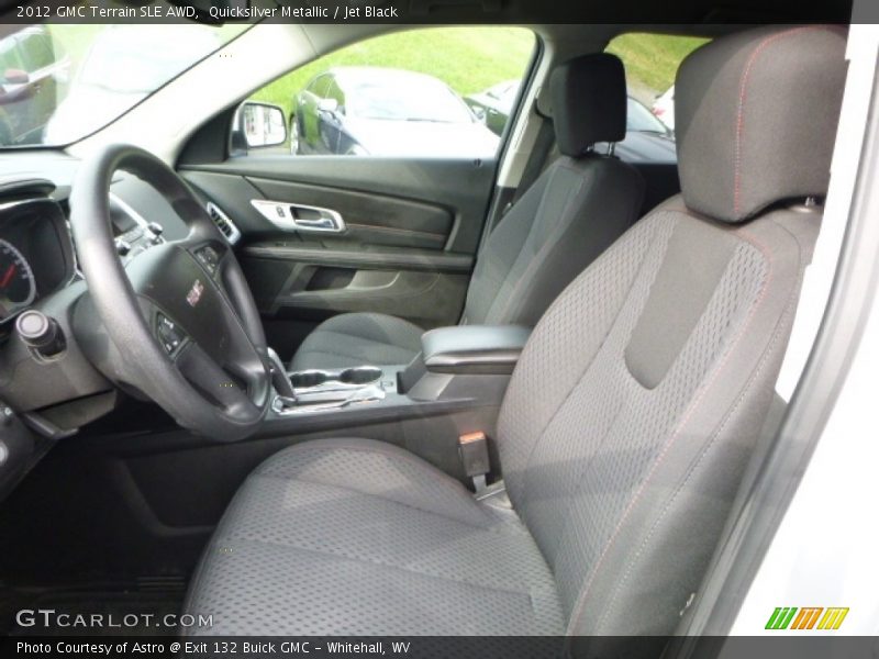 Quicksilver Metallic / Jet Black 2012 GMC Terrain SLE AWD