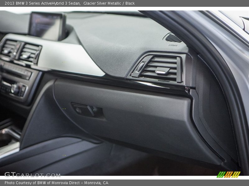 Glacier Silver Metallic / Black 2013 BMW 3 Series ActiveHybrid 3 Sedan