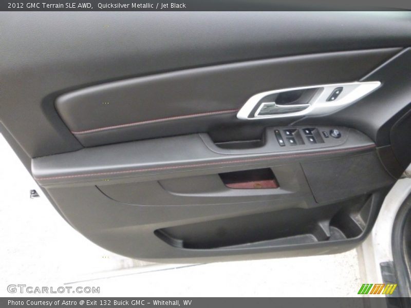 Quicksilver Metallic / Jet Black 2012 GMC Terrain SLE AWD