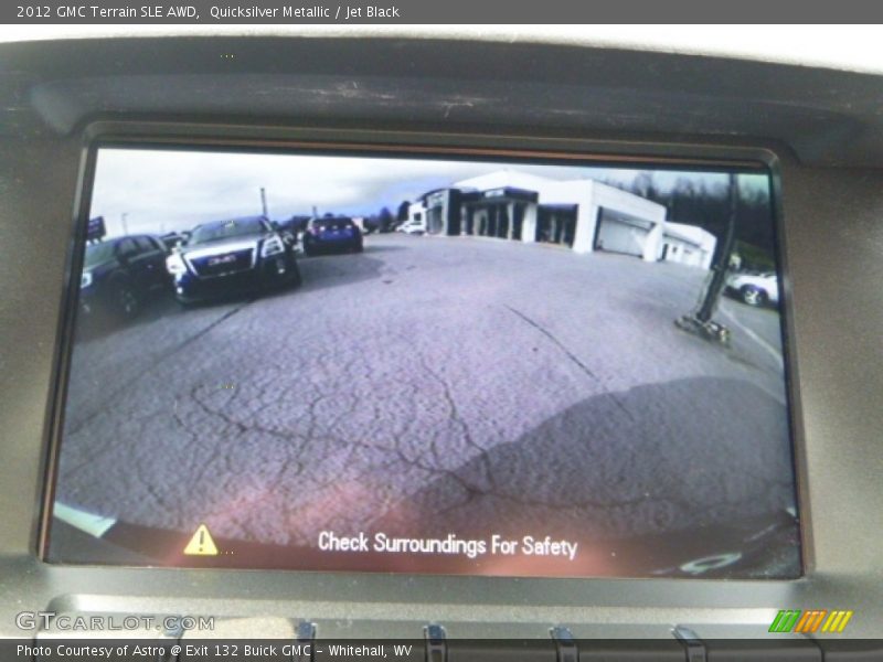 Quicksilver Metallic / Jet Black 2012 GMC Terrain SLE AWD