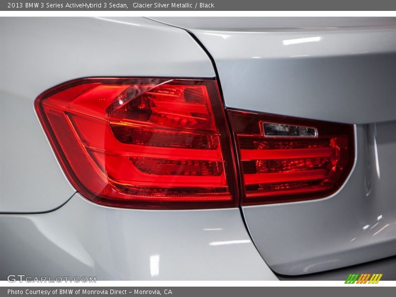 Glacier Silver Metallic / Black 2013 BMW 3 Series ActiveHybrid 3 Sedan