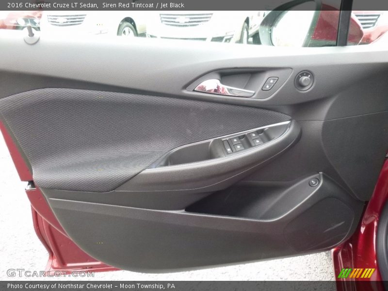 Siren Red Tintcoat / Jet Black 2016 Chevrolet Cruze LT Sedan