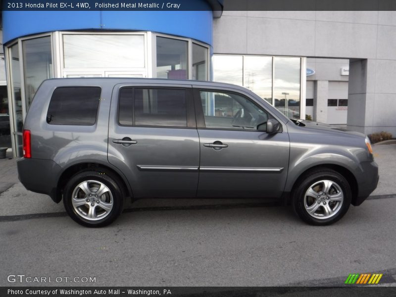 Polished Metal Metallic / Gray 2013 Honda Pilot EX-L 4WD