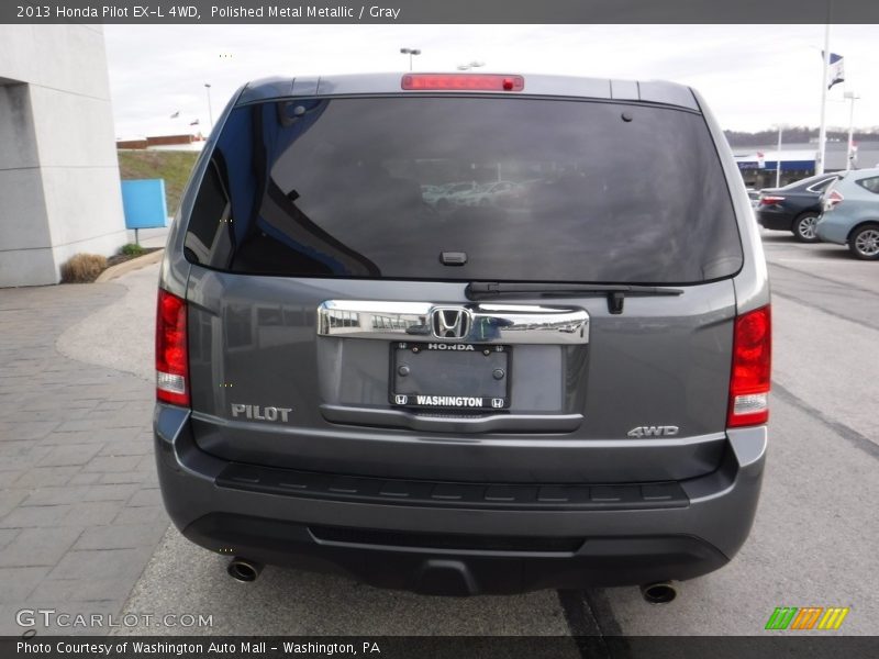 Polished Metal Metallic / Gray 2013 Honda Pilot EX-L 4WD