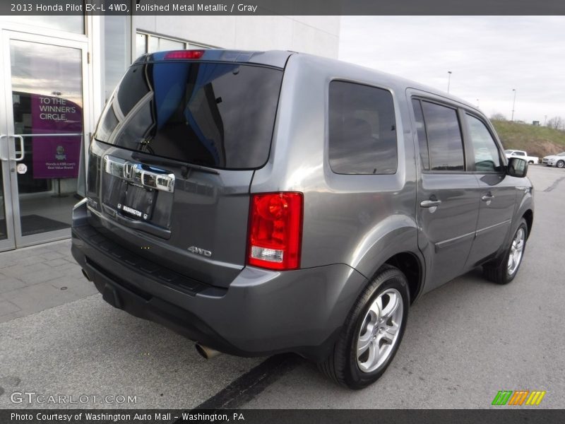 Polished Metal Metallic / Gray 2013 Honda Pilot EX-L 4WD