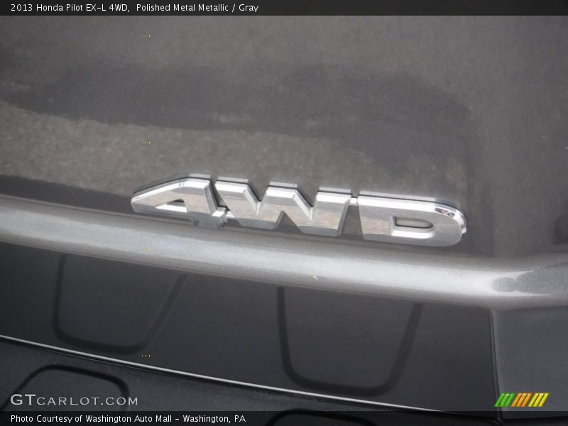 Polished Metal Metallic / Gray 2013 Honda Pilot EX-L 4WD