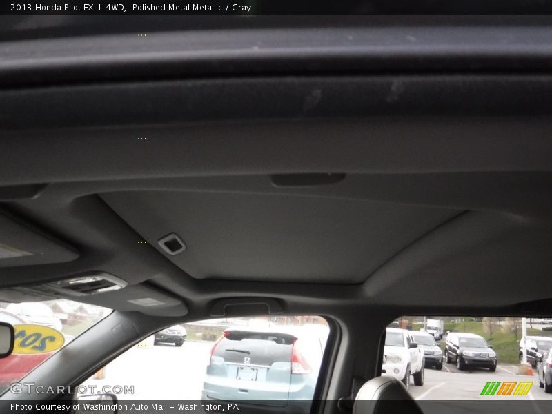 Polished Metal Metallic / Gray 2013 Honda Pilot EX-L 4WD