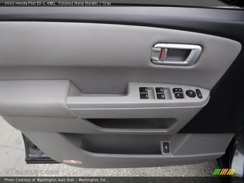 Polished Metal Metallic / Gray 2013 Honda Pilot EX-L 4WD
