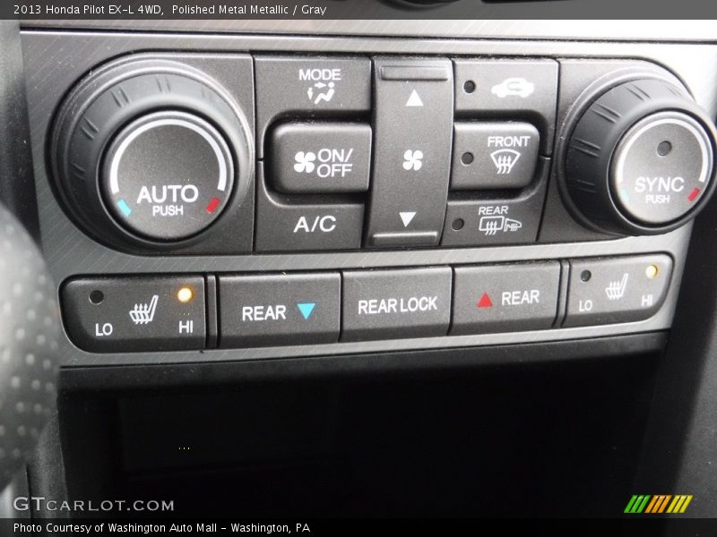 Polished Metal Metallic / Gray 2013 Honda Pilot EX-L 4WD