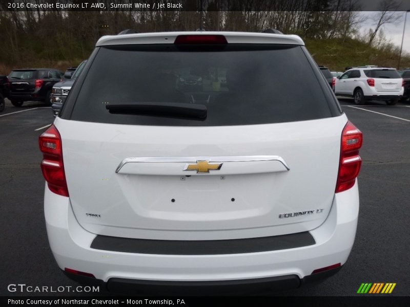 Summit White / Jet Black 2016 Chevrolet Equinox LT AWD