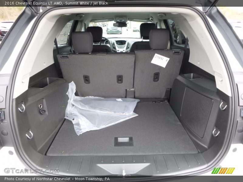 Summit White / Jet Black 2016 Chevrolet Equinox LT AWD