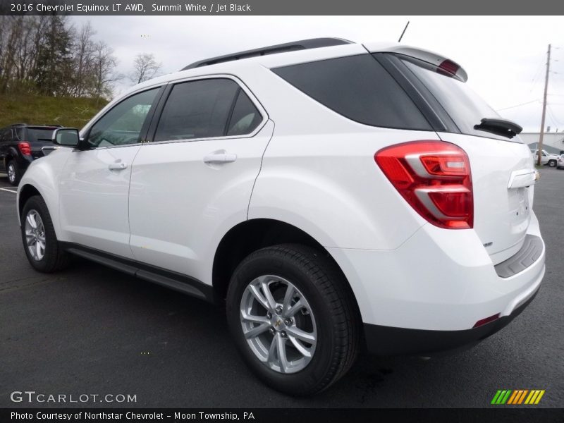 Summit White / Jet Black 2016 Chevrolet Equinox LT AWD