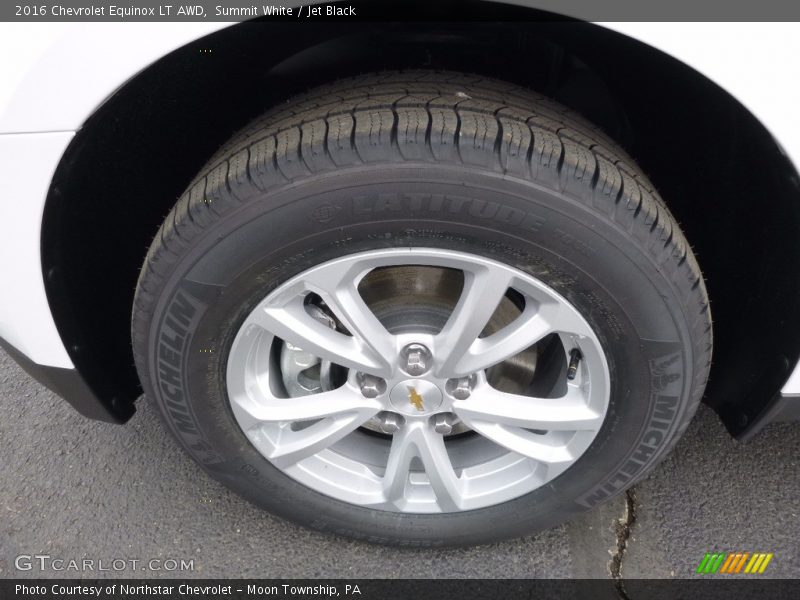 Summit White / Jet Black 2016 Chevrolet Equinox LT AWD
