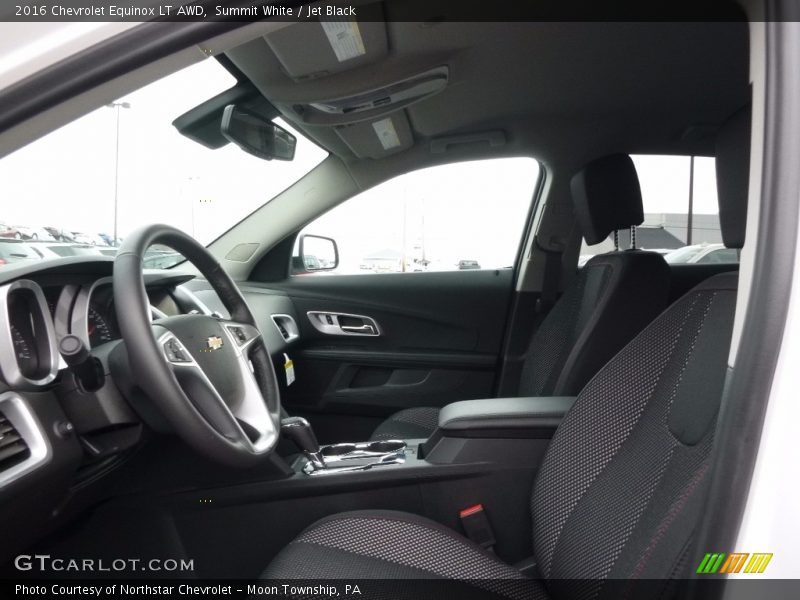 Summit White / Jet Black 2016 Chevrolet Equinox LT AWD
