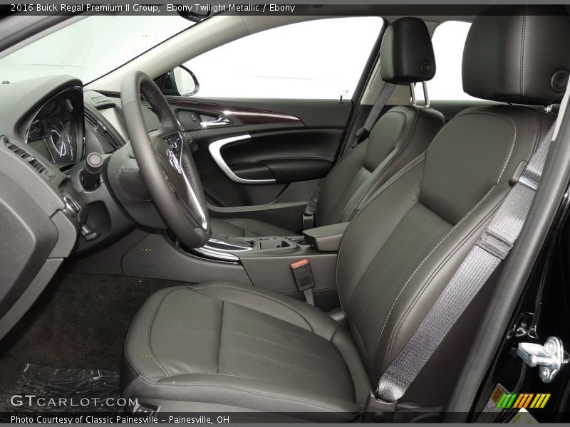 Ebony Twilight Metallic / Ebony 2016 Buick Regal Premium II Group
