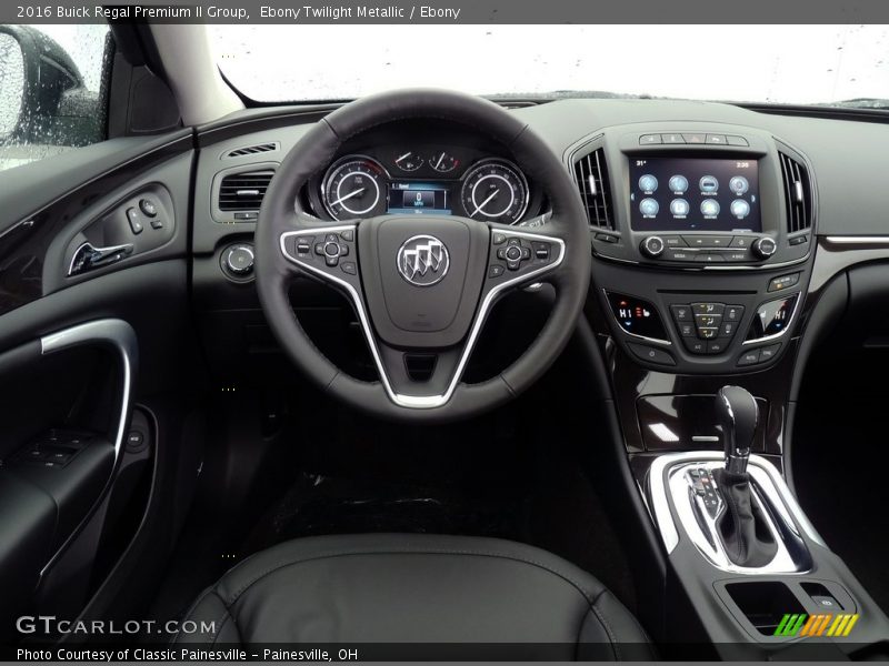 Ebony Twilight Metallic / Ebony 2016 Buick Regal Premium II Group