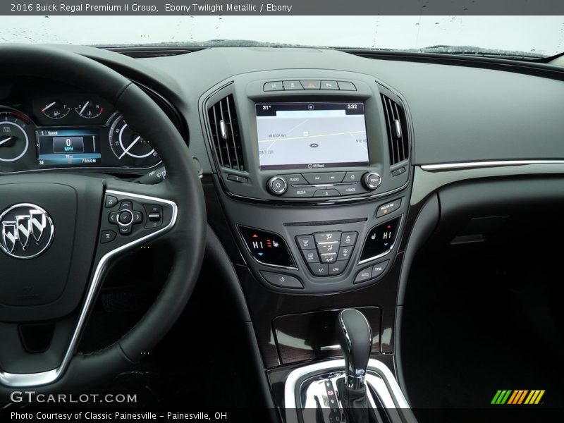 Ebony Twilight Metallic / Ebony 2016 Buick Regal Premium II Group