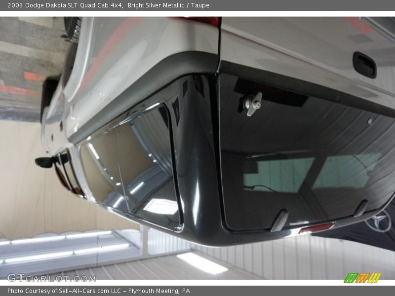 Bright Silver Metallic / Taupe 2003 Dodge Dakota SLT Quad Cab 4x4