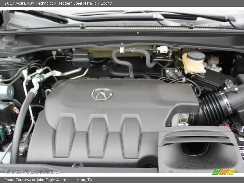 Modern Steel Metallic / Ebony 2017 Acura RDX Technology
