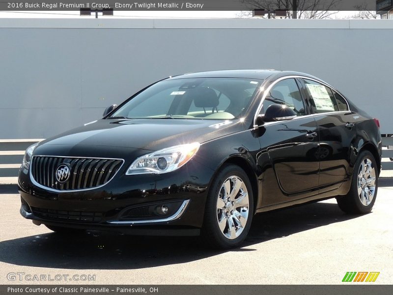 Ebony Twilight Metallic / Ebony 2016 Buick Regal Premium II Group