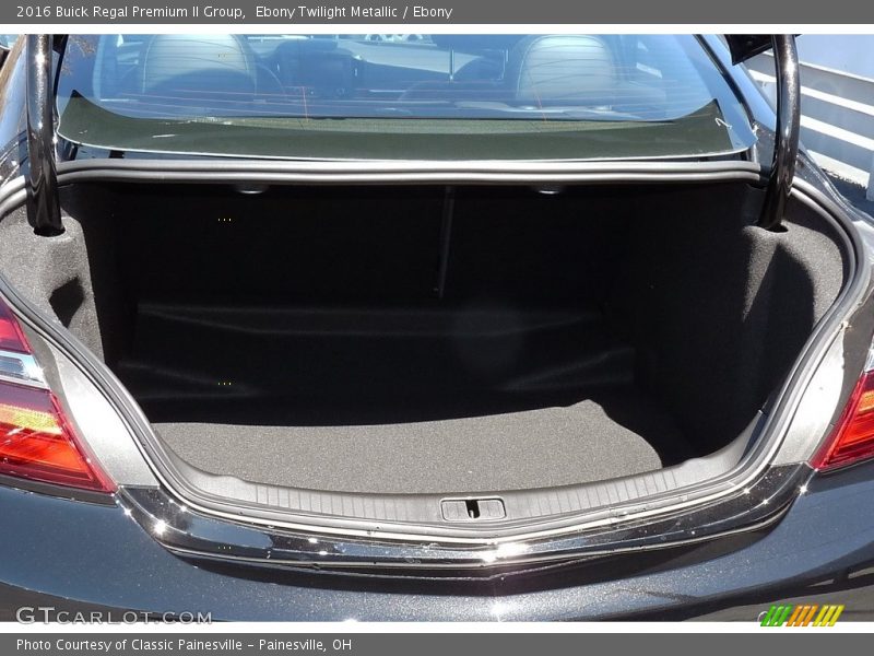 Ebony Twilight Metallic / Ebony 2016 Buick Regal Premium II Group