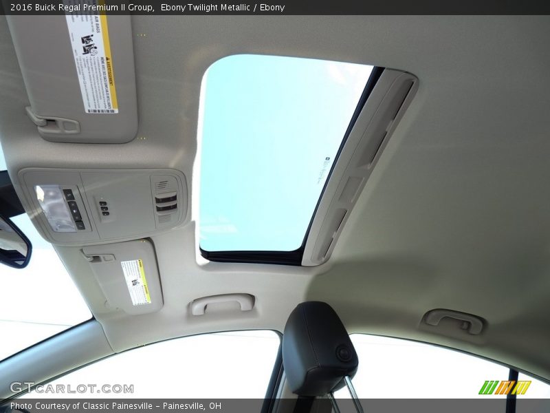 Ebony Twilight Metallic / Ebony 2016 Buick Regal Premium II Group