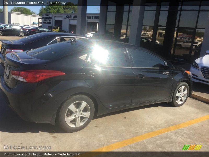 Black / Gray 2013 Hyundai Elantra GLS