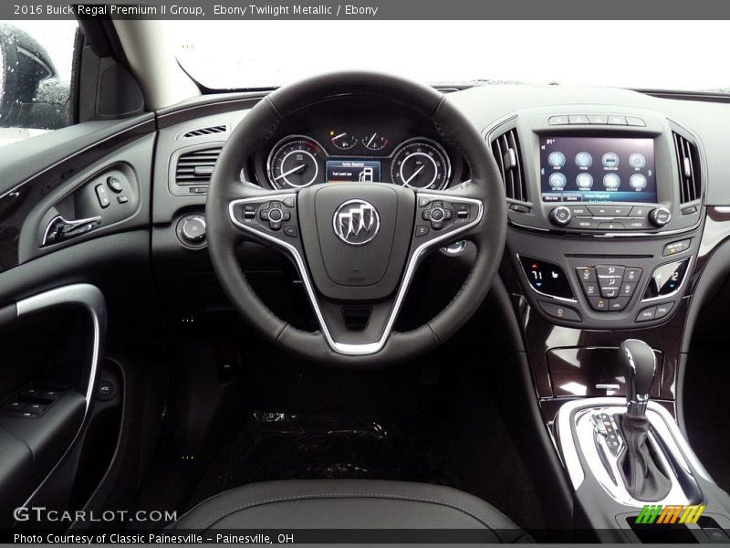Ebony Twilight Metallic / Ebony 2016 Buick Regal Premium II Group
