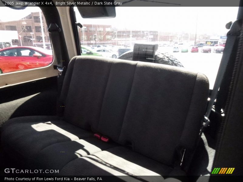 Bright Silver Metallic / Dark Slate Gray 2005 Jeep Wrangler X 4x4