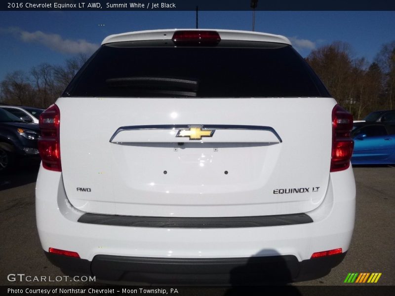 Summit White / Jet Black 2016 Chevrolet Equinox LT AWD