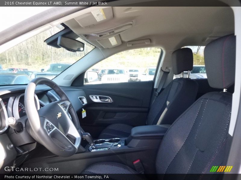 Summit White / Jet Black 2016 Chevrolet Equinox LT AWD