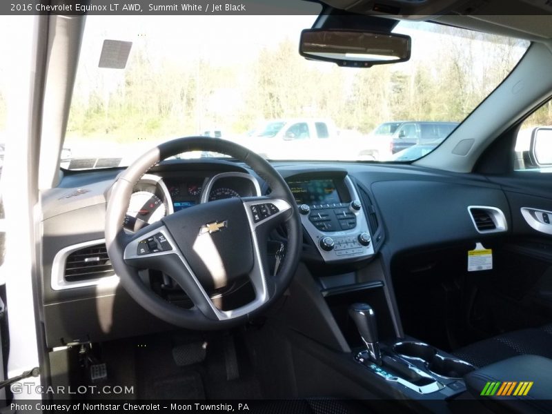 Summit White / Jet Black 2016 Chevrolet Equinox LT AWD