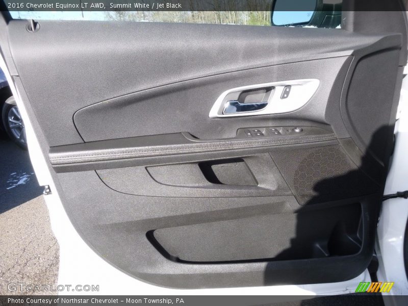 Summit White / Jet Black 2016 Chevrolet Equinox LT AWD