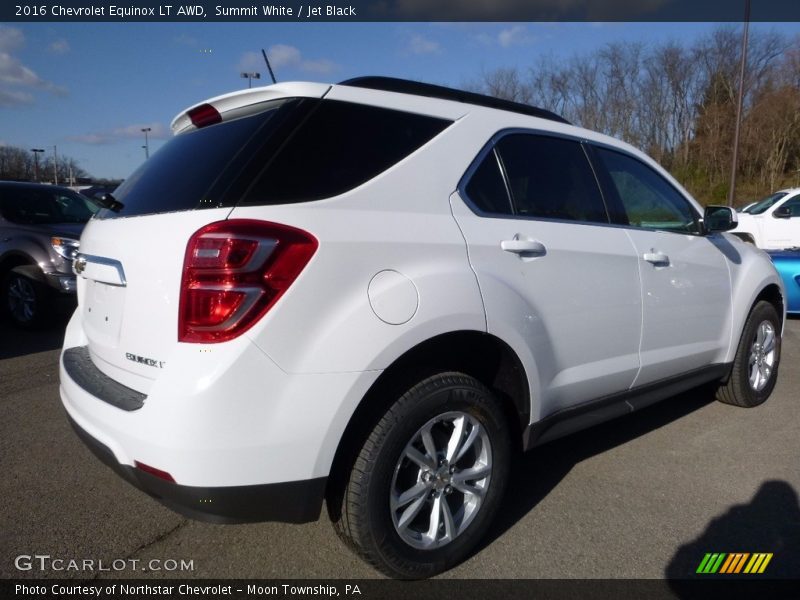 Summit White / Jet Black 2016 Chevrolet Equinox LT AWD