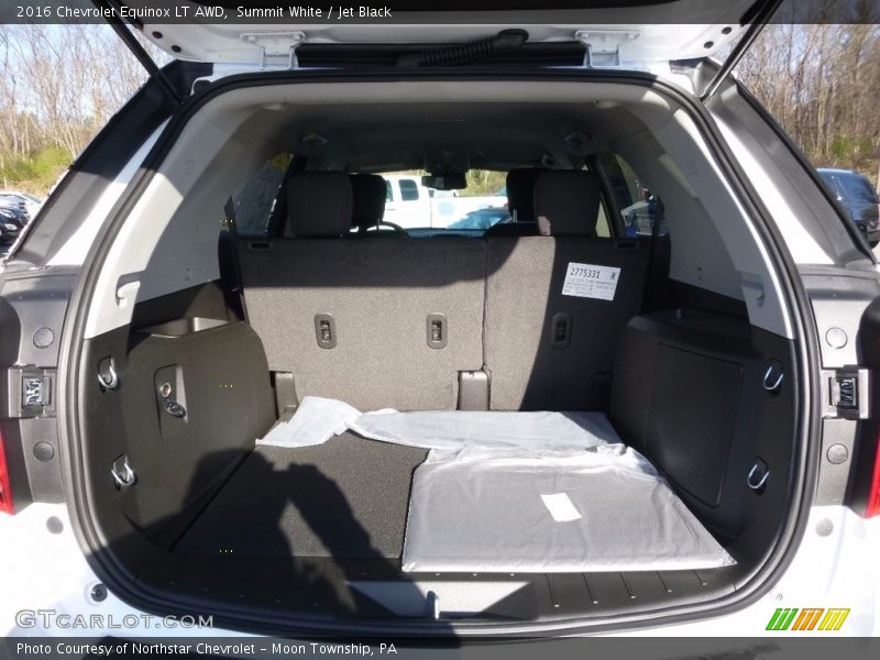 Summit White / Jet Black 2016 Chevrolet Equinox LT AWD