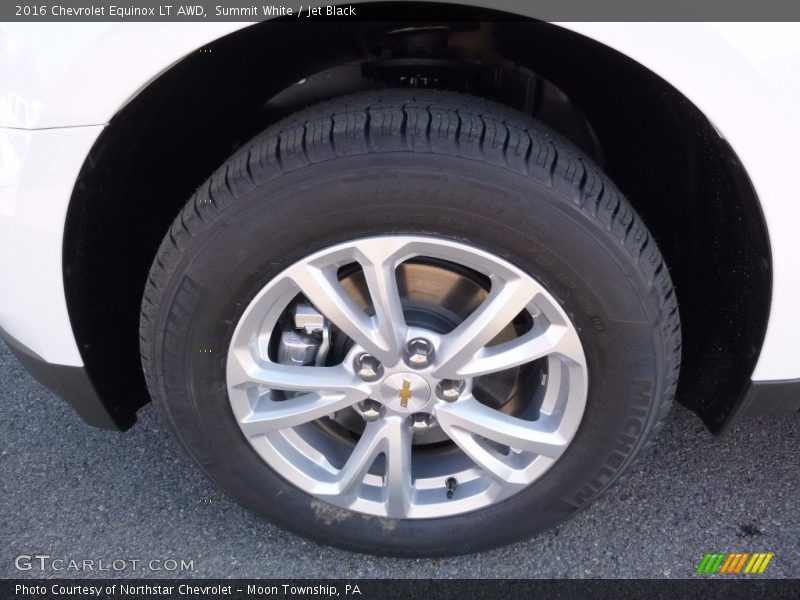 Summit White / Jet Black 2016 Chevrolet Equinox LT AWD