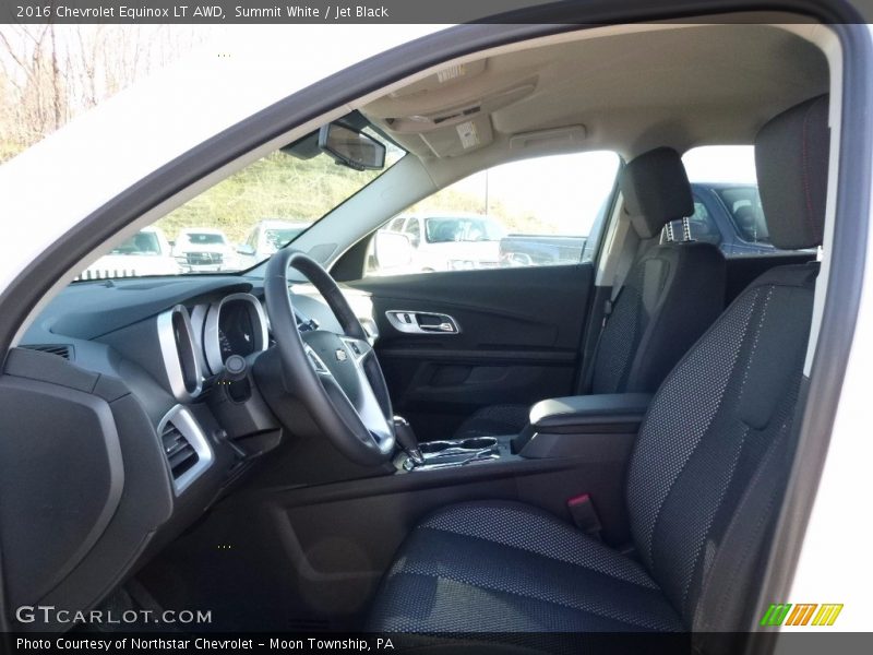 Summit White / Jet Black 2016 Chevrolet Equinox LT AWD