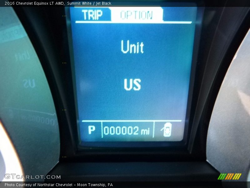 Summit White / Jet Black 2016 Chevrolet Equinox LT AWD