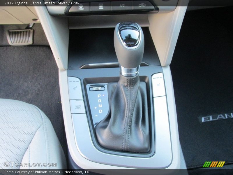 Silver / Gray 2017 Hyundai Elantra Limited