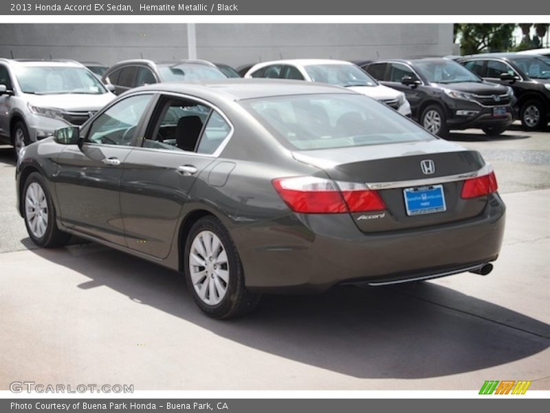 Hematite Metallic / Black 2013 Honda Accord EX Sedan
